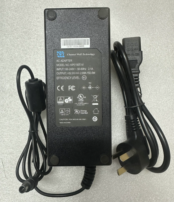 *Brand NEW*Original CWT KPE150T-VI 52V 2.88A 150W AC ADAPTER Power Supply *Brand NEW*Original CWT KPE150T-VI 52V 2.88A 150W AC ADAPTER Power Supply